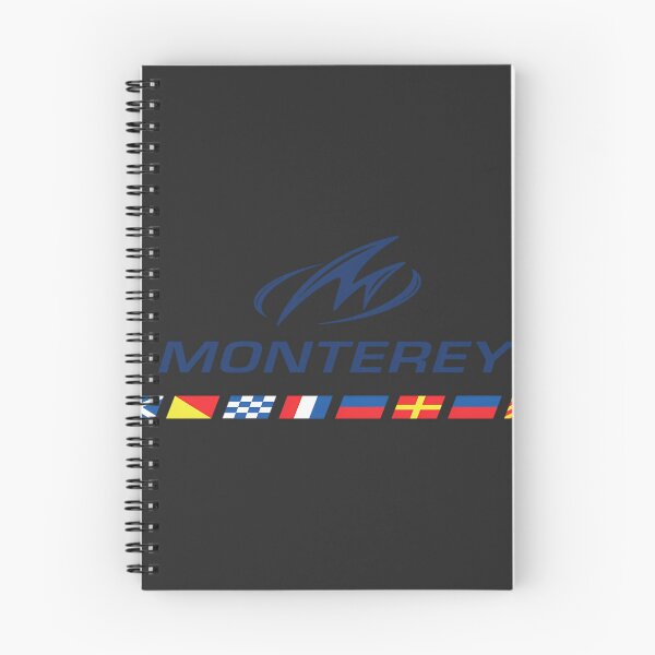Item preview, Vintage Short Sleeve Monterey Boats Blue Logo designed and sold by RubieBeaha.