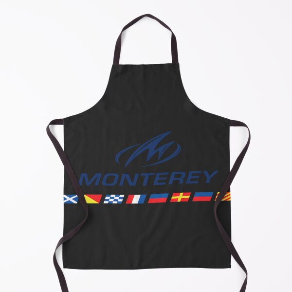 Item preview, Vintage Short Sleeve Monterey Boats Blue Logo designed and sold by RubieBeaha.