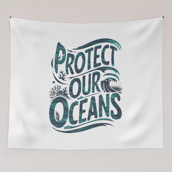Item preview,  Save Our Oceans Protect Our Ocean - Ocean Day T-Shirt designed and sold by MAPDDesigns.