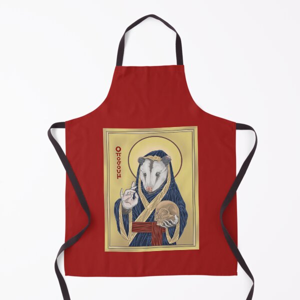 Item preview, Patron Saint of Trash Cats designed and sold by Dead Possum Designs.