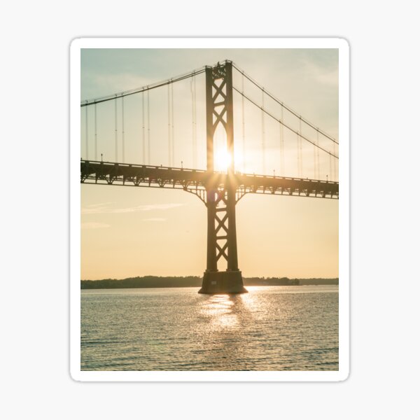 Mount Hope Bridge Sticker