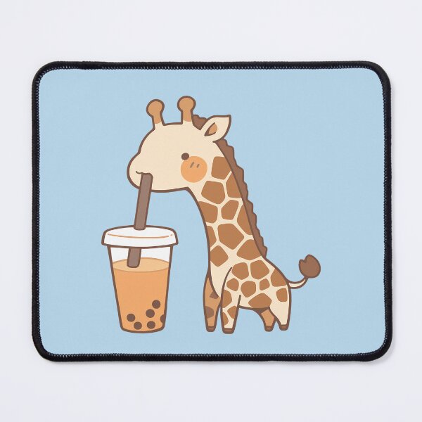 Item preview, Baby Giraffe Drinking Boba Cute African Animal designed and sold by NosandEdgy.
