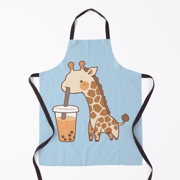 Item preview, Baby Giraffe Drinking Boba Cute African Animal designed and sold by NosandEdgy.