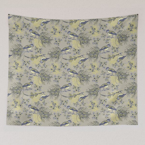Artikelvorschau, Gefleckter Pardalote in Gold entworfen und verkauft von Jo Wilson Design.