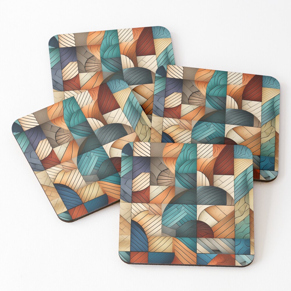 Item preview, Coasters (Set of 4) designed and sold by GoKindCreations.