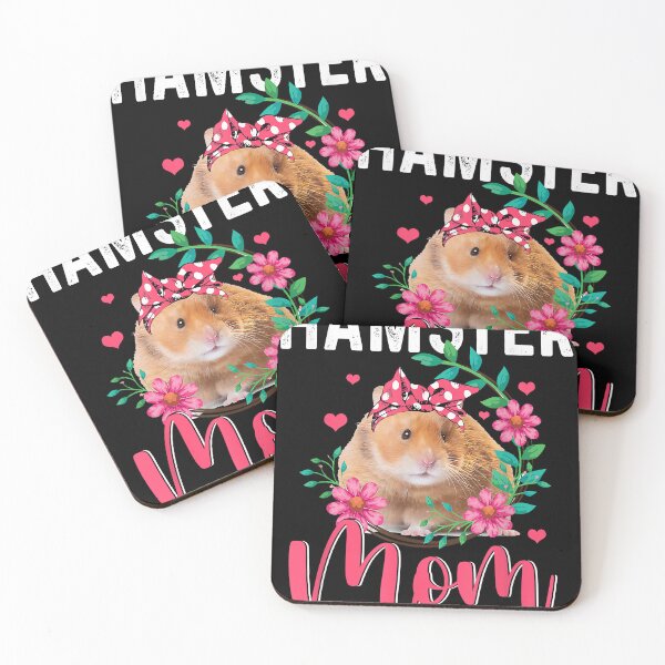 Item preview, Hamster Mom Cute Flowers Hamster Mom Happy Mother's Day designed and sold by JaninLand.
