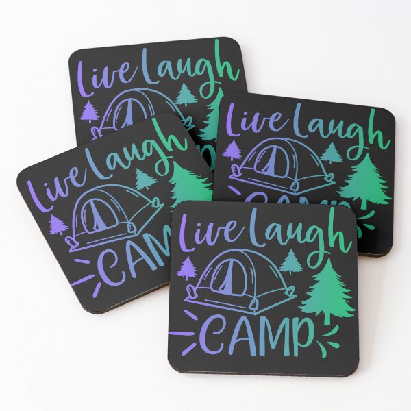 Item preview, Colorful Live, Laugh, Camp Design designed and sold by AlienOccupation.
