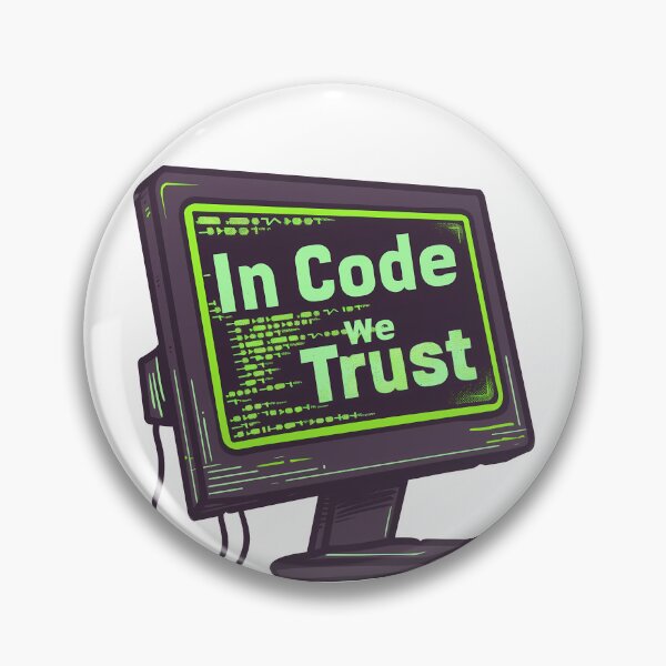 Item preview, In Code We Trust designed and sold by GalacticLabs.