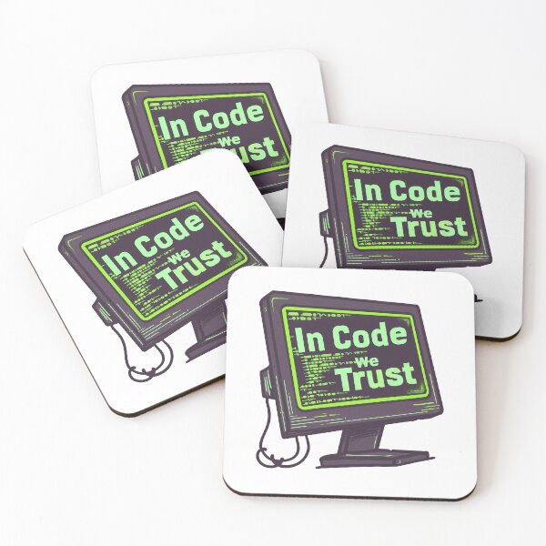 Item preview, In Code We Trust designed and sold by GalacticLabs.