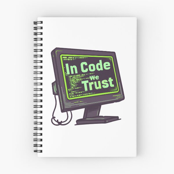 Item preview, In Code We Trust designed and sold by GalacticLabs.