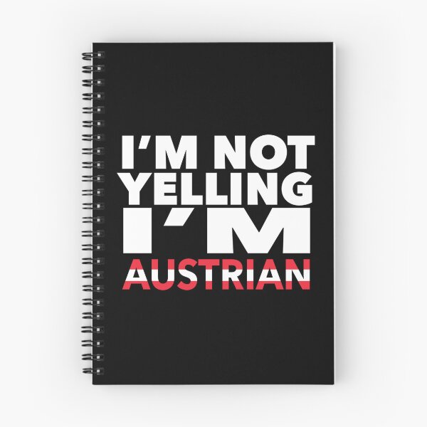 Item preview, Austrian present - i'm not yelling, i'm Austrian - Austrian gifts - Austrian flag - Austrian Gift - Austrian Decor - Austria designed and sold by babaorum.