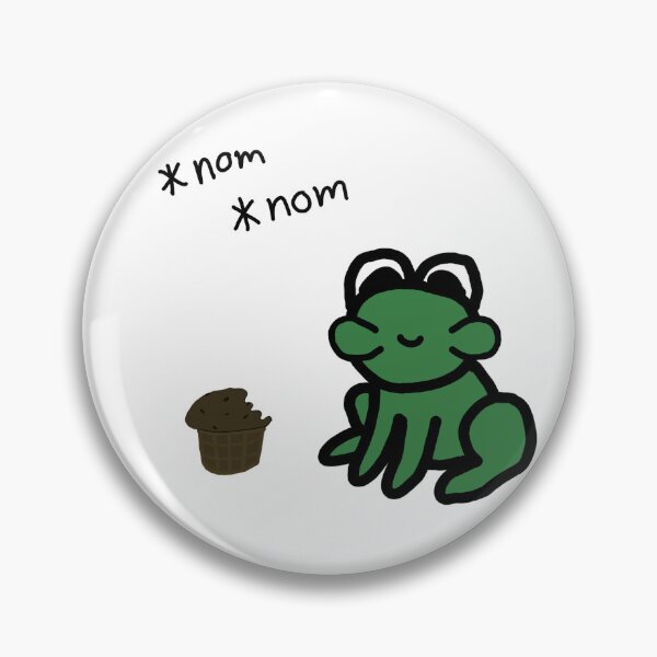 Item preview, Frog Eating A Muffin *nom *nom designed and sold by AdmiralFrog.