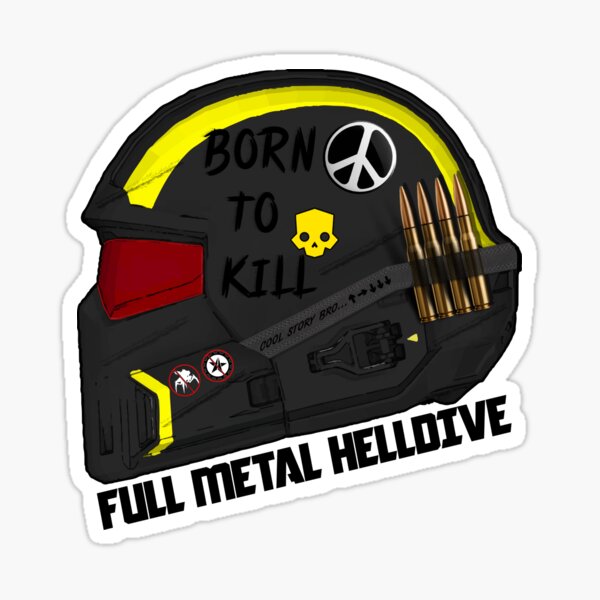 Item preview, Full Metal Helldive designed and sold by AgentPainenn.