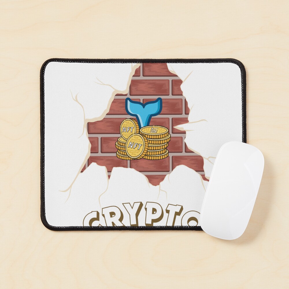 Item preview, Mouse Pad designed and sold by CryptoWhaleVIP.