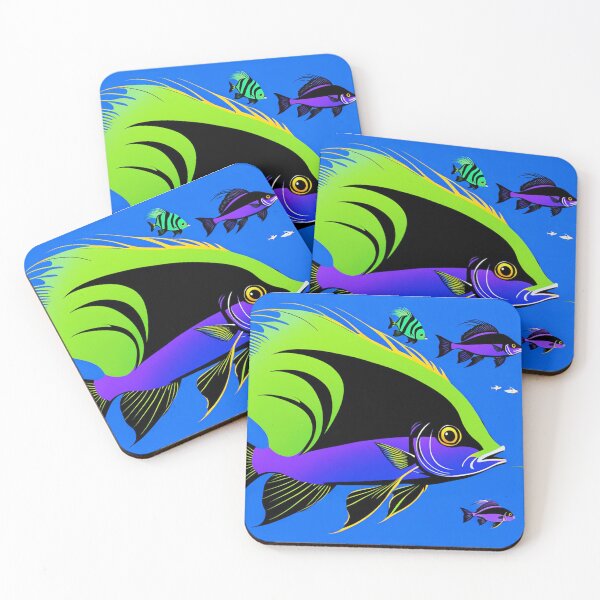 Item preview, SHARKS, ORCAS AND A DIFFERENT FISH IA designed and sold by glauco54.