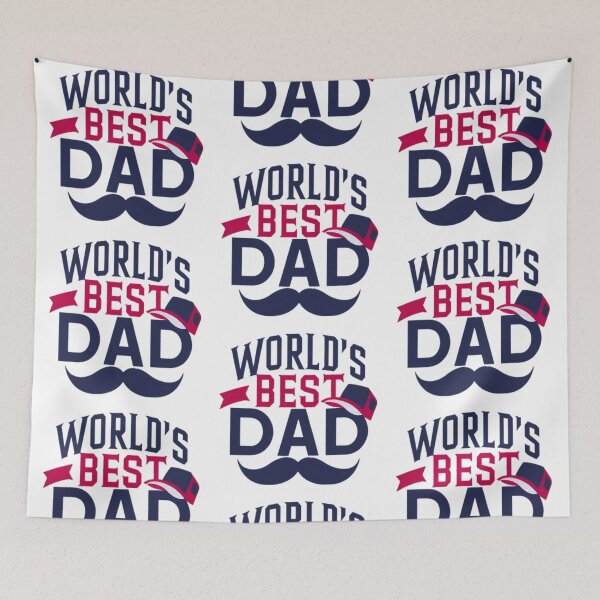 Item preview, Worlds Best Dad With Trucker Hat And Mustache designed and sold by PlanetMarker.