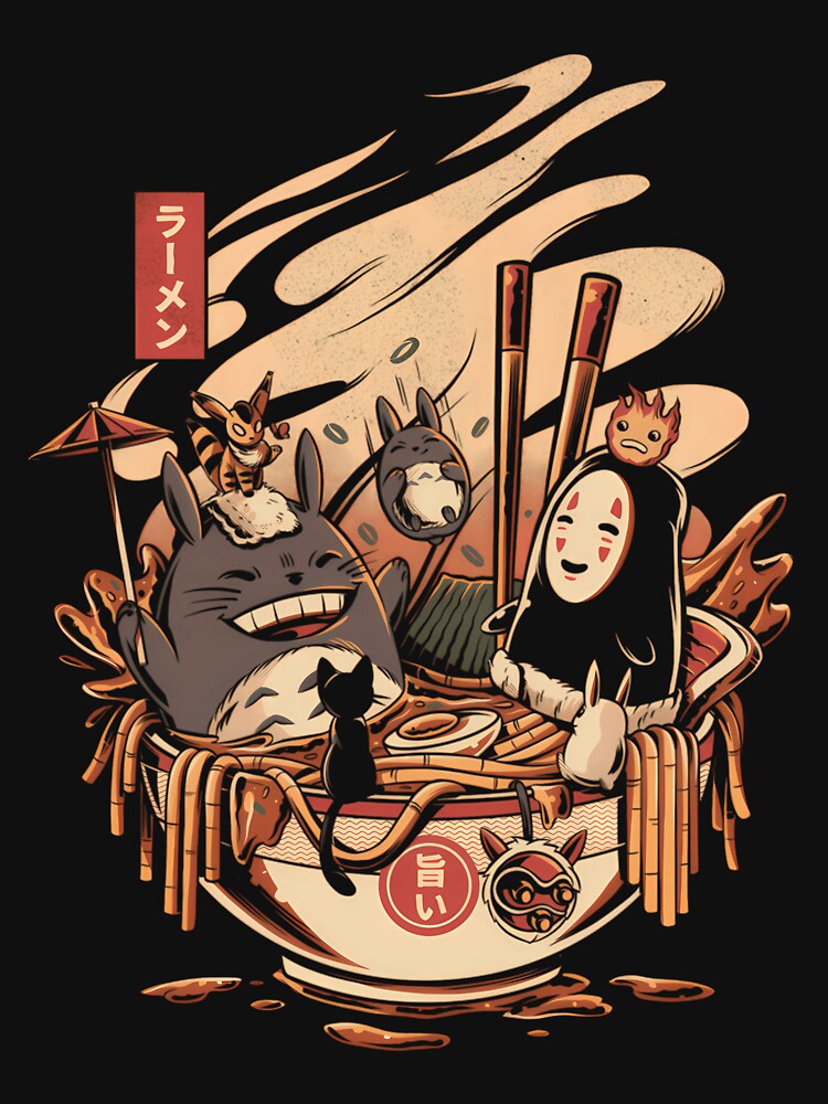 Thumbnail 7 von 7, Essential T-Shirt, Lustige Ramen designt und verkauft von ThalLem.