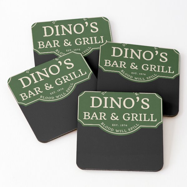 Item preview, Dino_S Bar And Grill designed and sold by AlpaKale21.