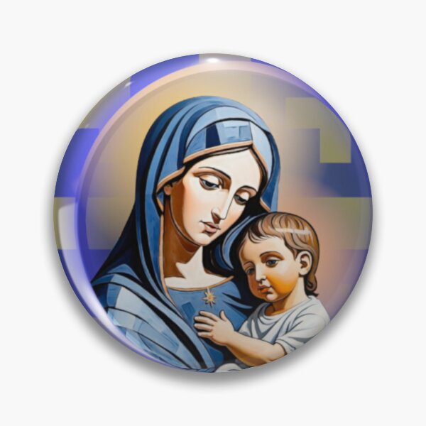 Item preview, Mother Mary's Divine Embrace designed and sold by Sanctum Icons.