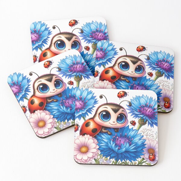 Item preview, Blue Eyes, Ladybugs designed and sold by ArtzyOne431.