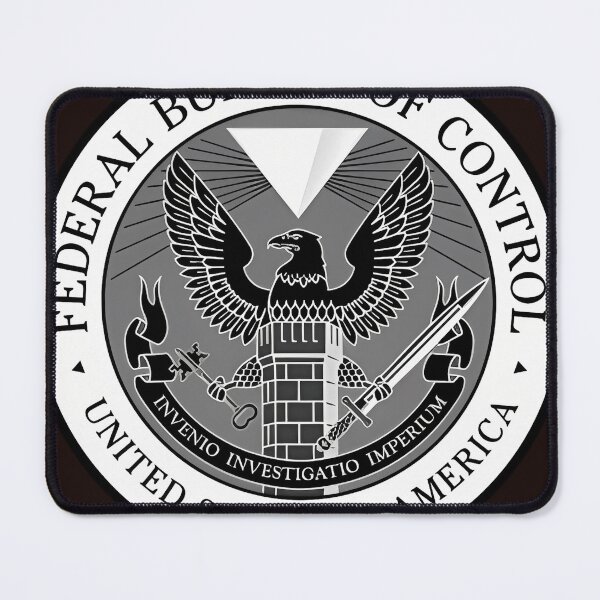 Item preview, Federal Bureau of Control work logo  designed and sold by JaramilHijo.