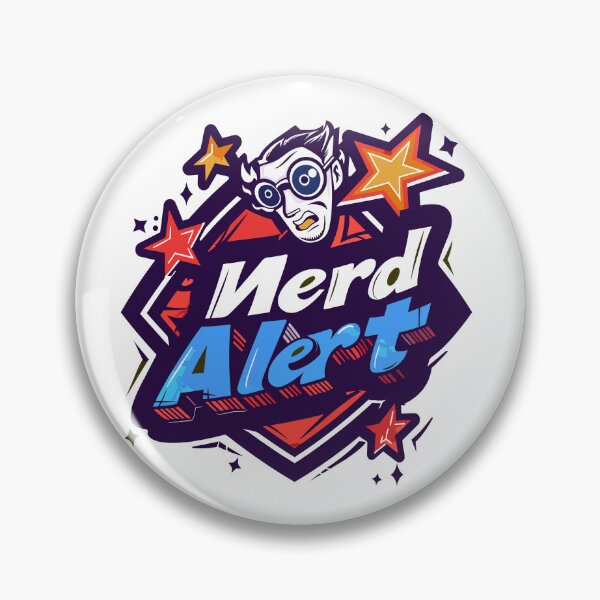 Item preview, Nerd Alert designed and sold by GalacticLabs.
