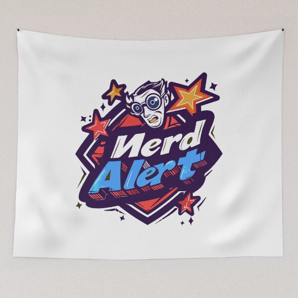 Item preview, Nerd Alert designed and sold by GalacticLabs.