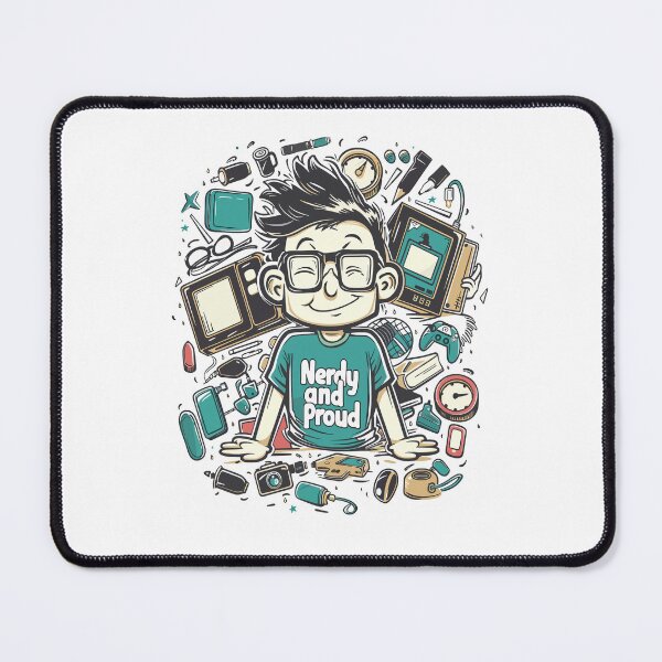 Item preview, Nerdy and Proud designed and sold by GalacticLabs.