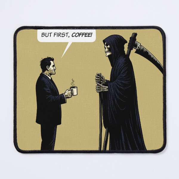 Item preview, Grim Reaper but first, coffee designed and sold by Syahrasi.