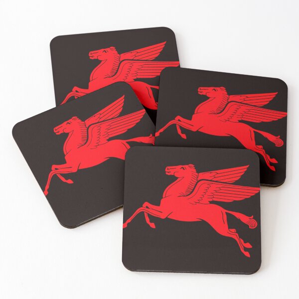 Item preview, Mobil Oil Vintage Sign Logo - Red Pegasus designed and sold by Ashleyazs.
