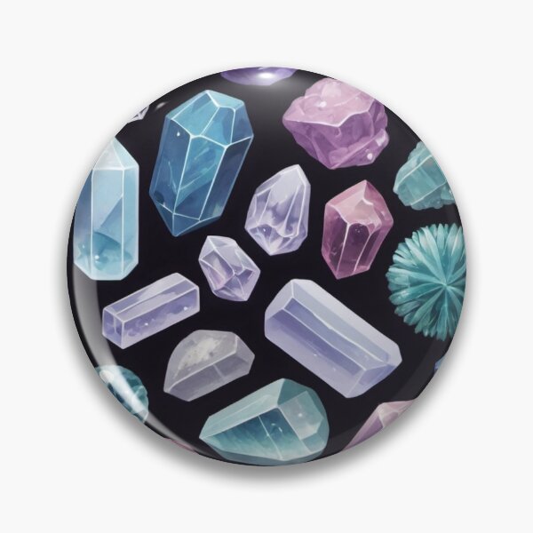 Item preview, Healing Crystals, gemstone pattern designed and sold by Gaspirtz.