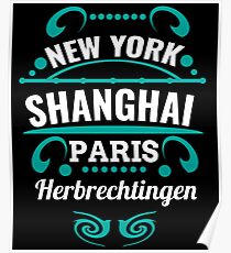 Herbrechtingen - Our city is not a Weltmertopole but you should. Poster