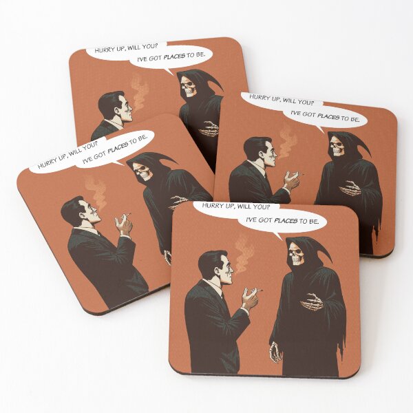 Item preview, Grim Reaper smoking habit places to be designed and sold by Syahrasi.