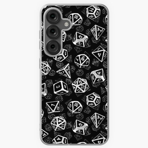 Item preview, D20 Dice Set Pattern (White) designed and sold by MaratusFunk.