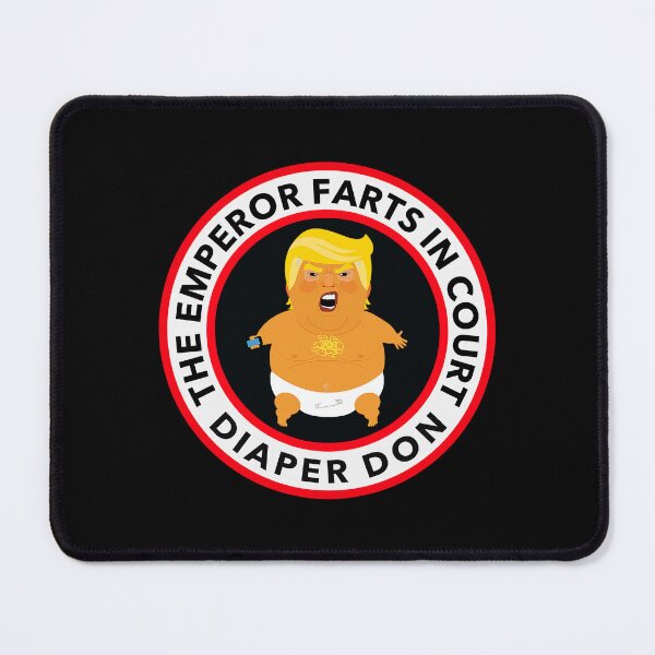 Item preview, DIAPER DON FARTS IN COURT designed and sold by Thelittlelord.