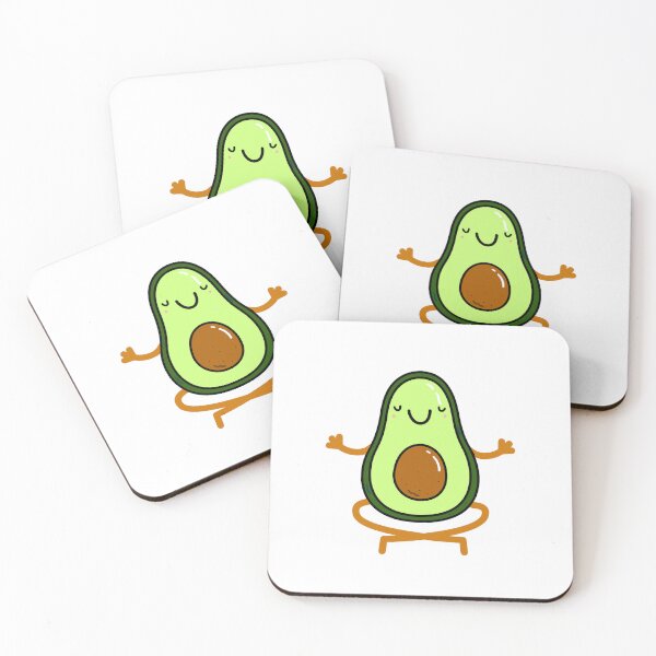 Item preview, Meditating Avocado designed and sold by kawaiilife.
