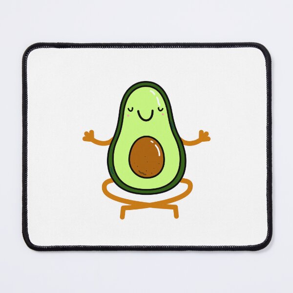 Item preview, Meditating Avocado designed and sold by kawaiilife.