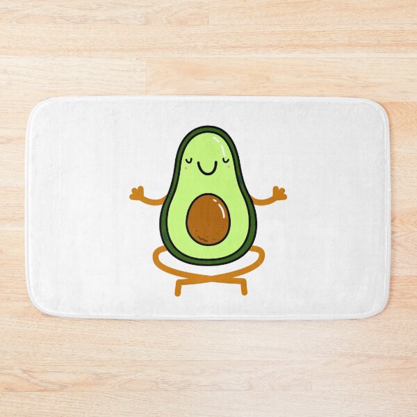 Item preview, Meditating Avocado designed and sold by kawaiilife.