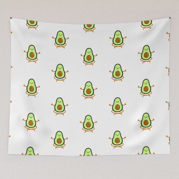 Item preview, Meditating Avocado designed and sold by kawaiilife.