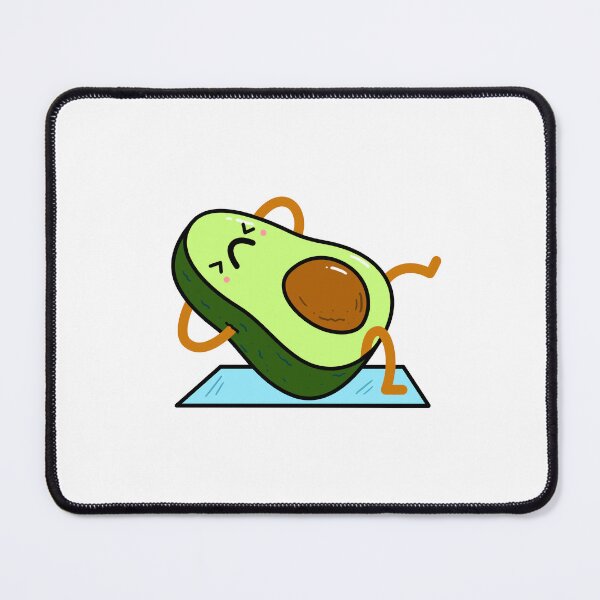 Item preview, Avocado Doing Crunches designed and sold by kawaiilife.