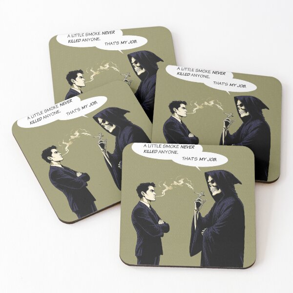 Item preview, Grim Reaper smoking habit that's my job designed and sold by Syahrasi.