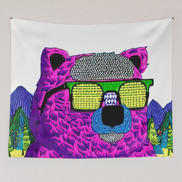 Item preview, Cool Bear in the Woods designed and sold by ramboe.