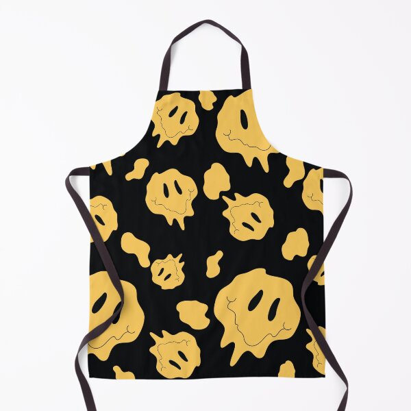 Item preview, Yellow, Black Acid Smiley Face Pattern by Bossy Cat Home designed and sold by BossyCatHome.