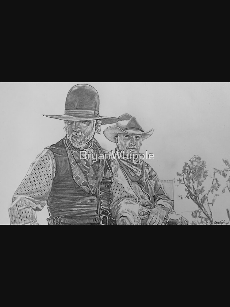 Lonesome Dove Woodrow Call Gus McCrae Active T-Shirt