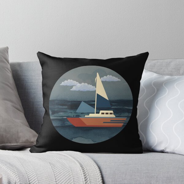Item preview, Dark mood of sailing boat designed and sold by andrasdesignssss.
