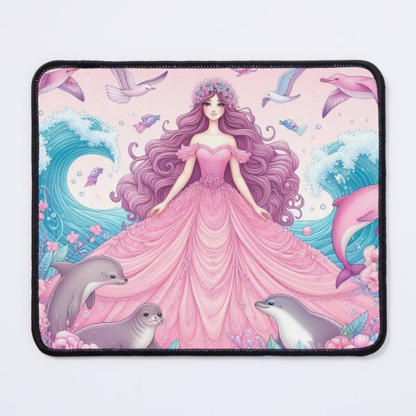 Item preview, Princess of the Flying Dolphins and Seals designed and sold by Feathers51.