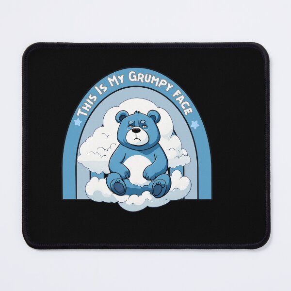 Item preview, This is my grumpy face designed and sold by Artistusha.