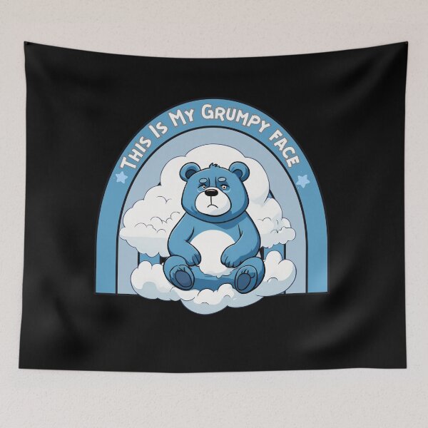 Item preview, This is my grumpy face  designed and sold by Artistusha.