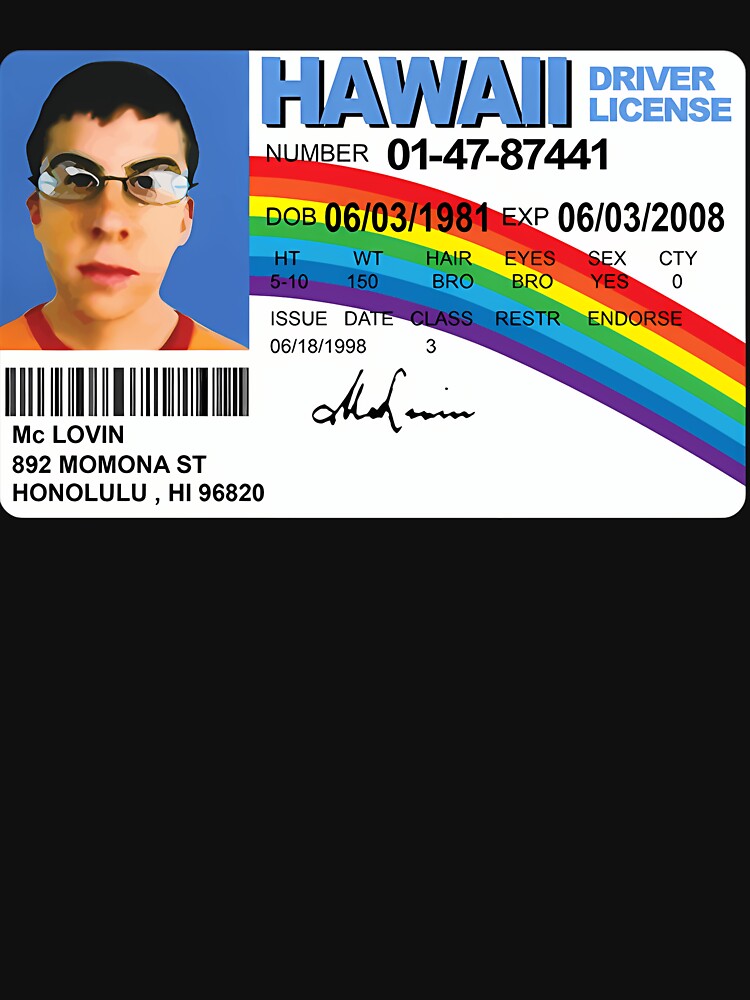 Mclovin High Quality  Pullover Hoodie