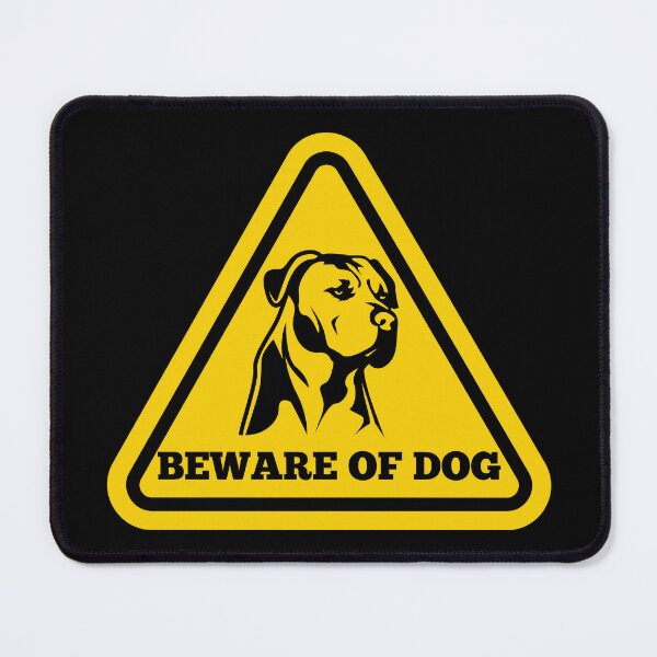 Item preview, Beware of Dog 21 designed and sold by Yzakreativ.